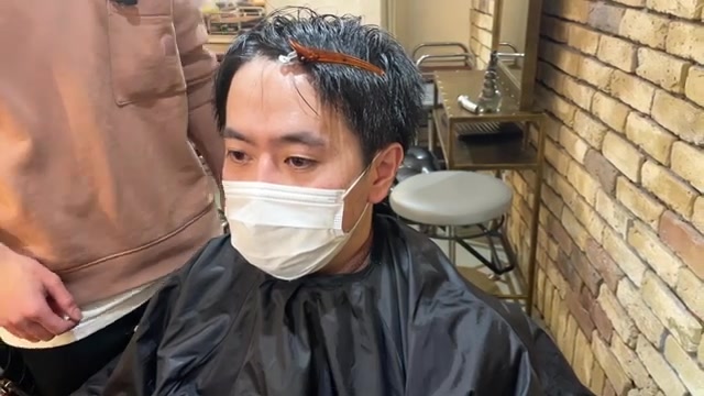 グルーミングワックスでセット